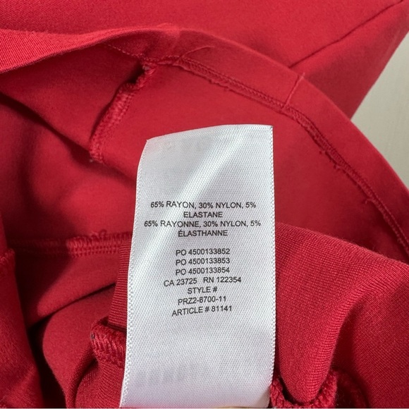 Aritzia Vibrant Red Sleeveless Mini Dress - Picture 5 of 5